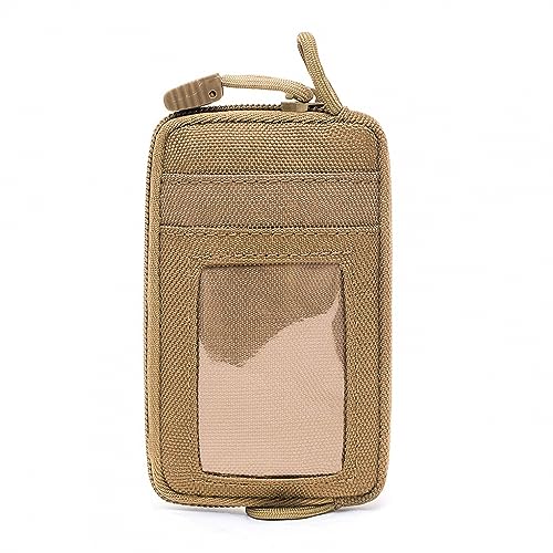 Geldbörse, Taktische Kartenhalter, Wasserdicht Kleingeldfach Geldbeutel Portemonnaie mit Kartenfächern für den Alltag von DONGKER