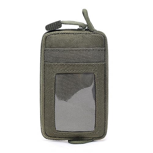 Geldbörse, Taktische Kartenhalter, Wasserdicht Kleingeldfach Geldbeutel Portemonnaie mit Kartenfächern für den Alltag von DONGKER