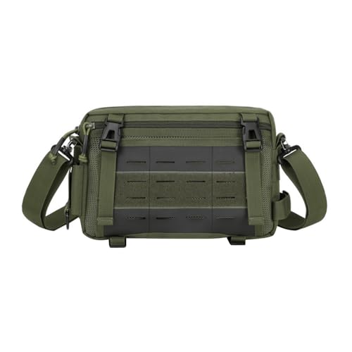 Taktische Umhängetasche, Utility Slingbag Herren, Zusatztasche Militär Bauchtasche Schultertasche mit Verstellbarer Schultergurt für Reise Schule Wandern Jagen und Camping von DONGKER