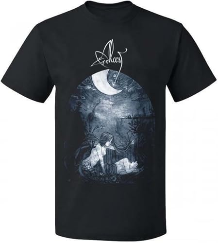 Alcest écailles de Lune 2015 Offizielles t Shirt Schwarz Herren für Herren und Damen Amesouers Les Discrets Katatonia(Small) von DONGNODQ