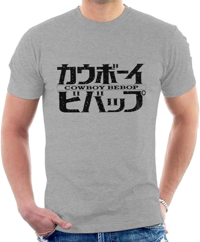 Cowboy Bebop Logo Men's T-Shirt Hemden(X-Large) von DONGNODQ
