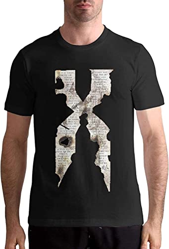 DMX T Shirts Shirt Mans Comfortable Short Sleeve Cotton T-Shirt Tops (Medium) von DONGNODQ
