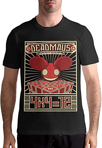 Deadmau5 Men's Fashion Graphic T-Shirt Tops T-Shirts & Hemden(Large) von DONGNODQ