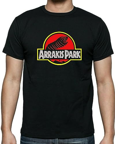 Dune Arrakis World Sand Worm Jurassic Black Printed Mens Women T Shirt 100% Cotton Ladies Fitted+unisex7579 Hemden(Medium) von DONGNODQ