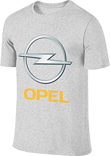 Man Design Novelty Tops OPEL Logo T-Shirt(Large) von DONGNODQ
