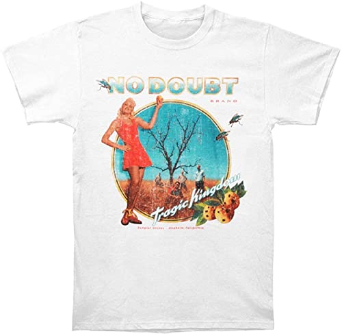 No Doubt Tragic Kingdom Distressed T Shirt T-Shirts & Hemden(Large) von DONGNODQ
