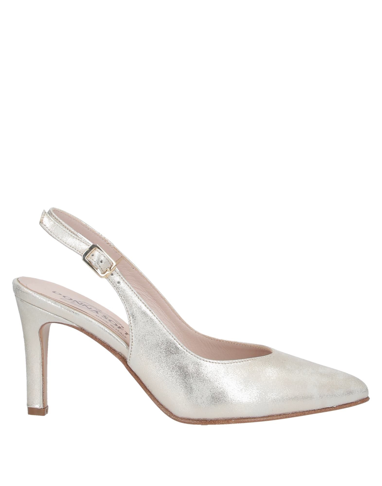 DONNA SOFT Pumps Damen Platin von DONNA SOFT