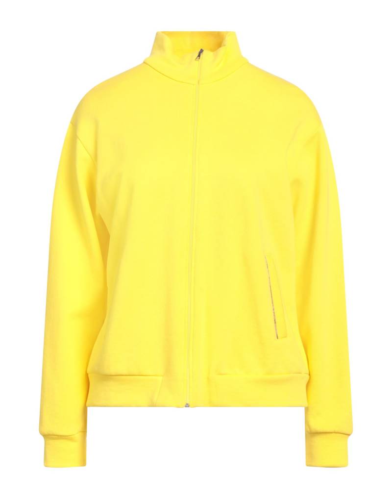 DONNAVVENTURA by ALVIERO MARTINI 1a CLASSE Sweatshirt Damen Gelb von DONNAVVENTURA by ALVIERO MARTINI 1a CLASSE