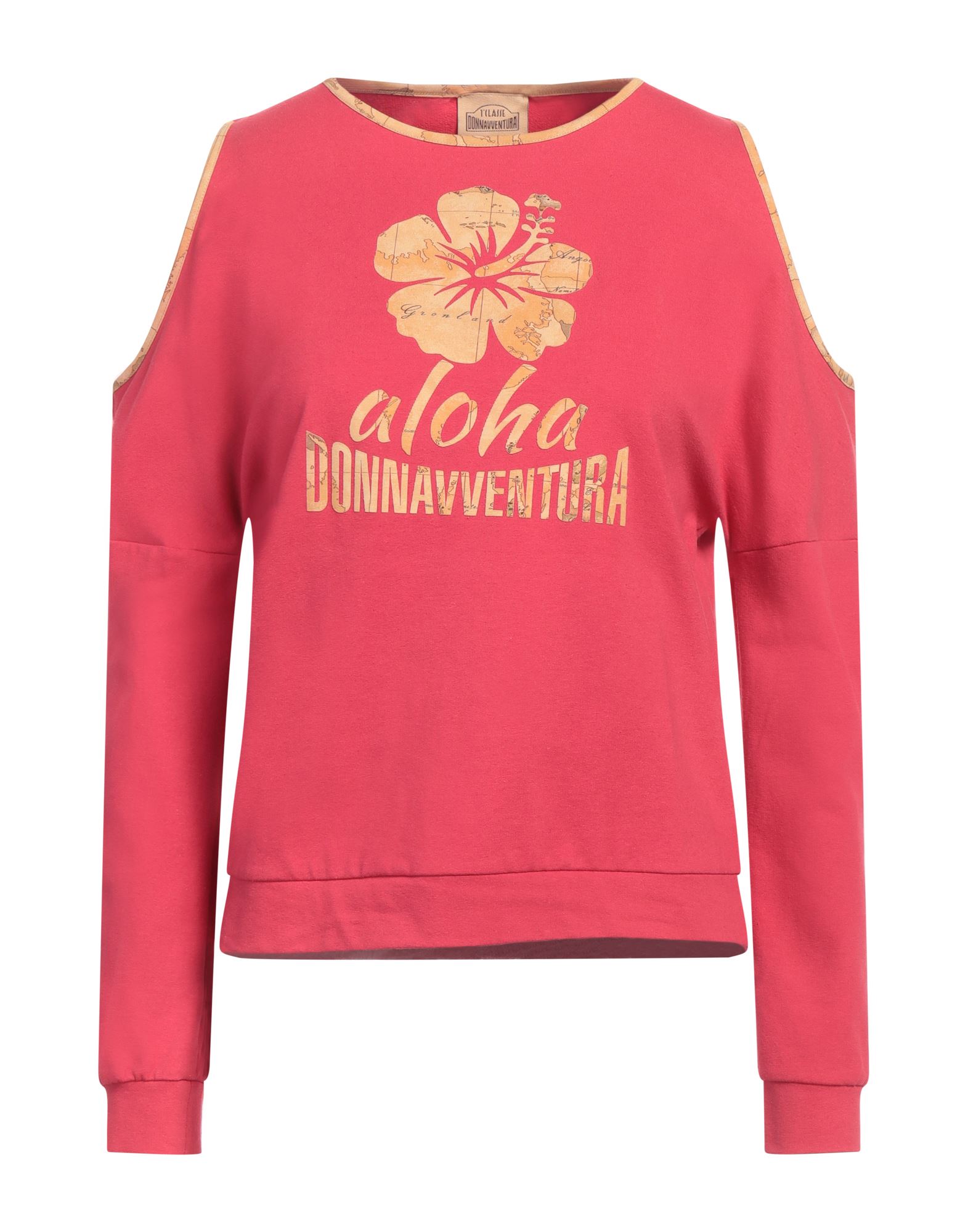 DONNAVVENTURA by ALVIERO MARTINI 1a CLASSE Sweatshirt Damen Rot DONNAVVENTURA by ALVIERO MARTINI 1a CLASSE Sweatshirt Damen Rot von DONNAVVENTURA by ALVIERO MARTINI 1a CLASSE