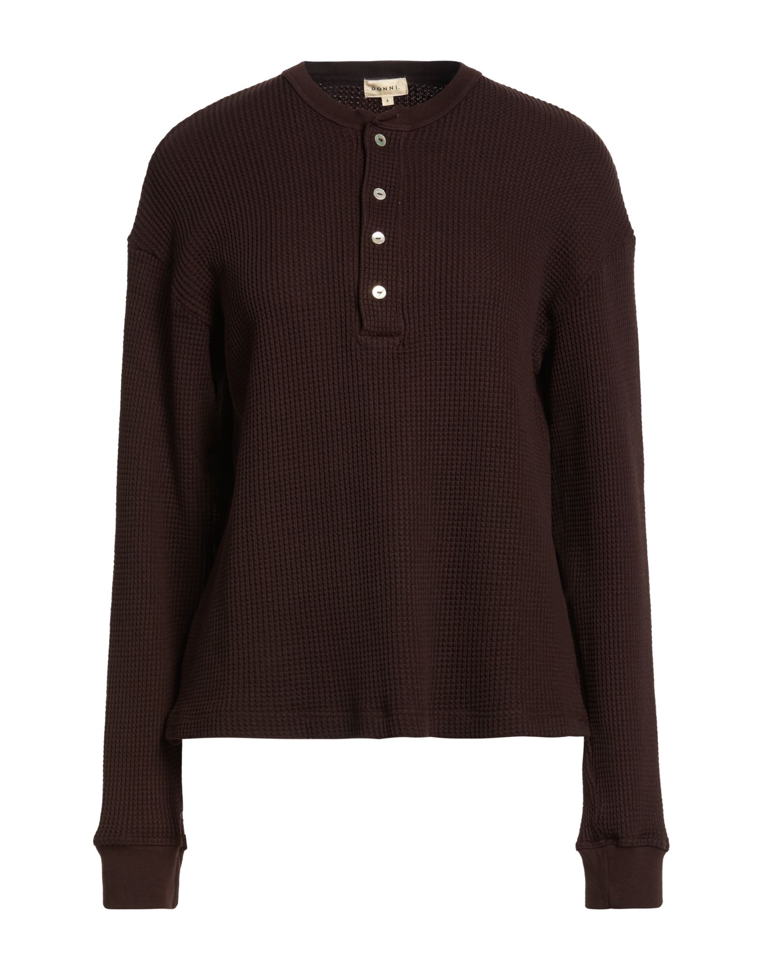 DONNI. Pullover Damen Schokobraun von DONNI.