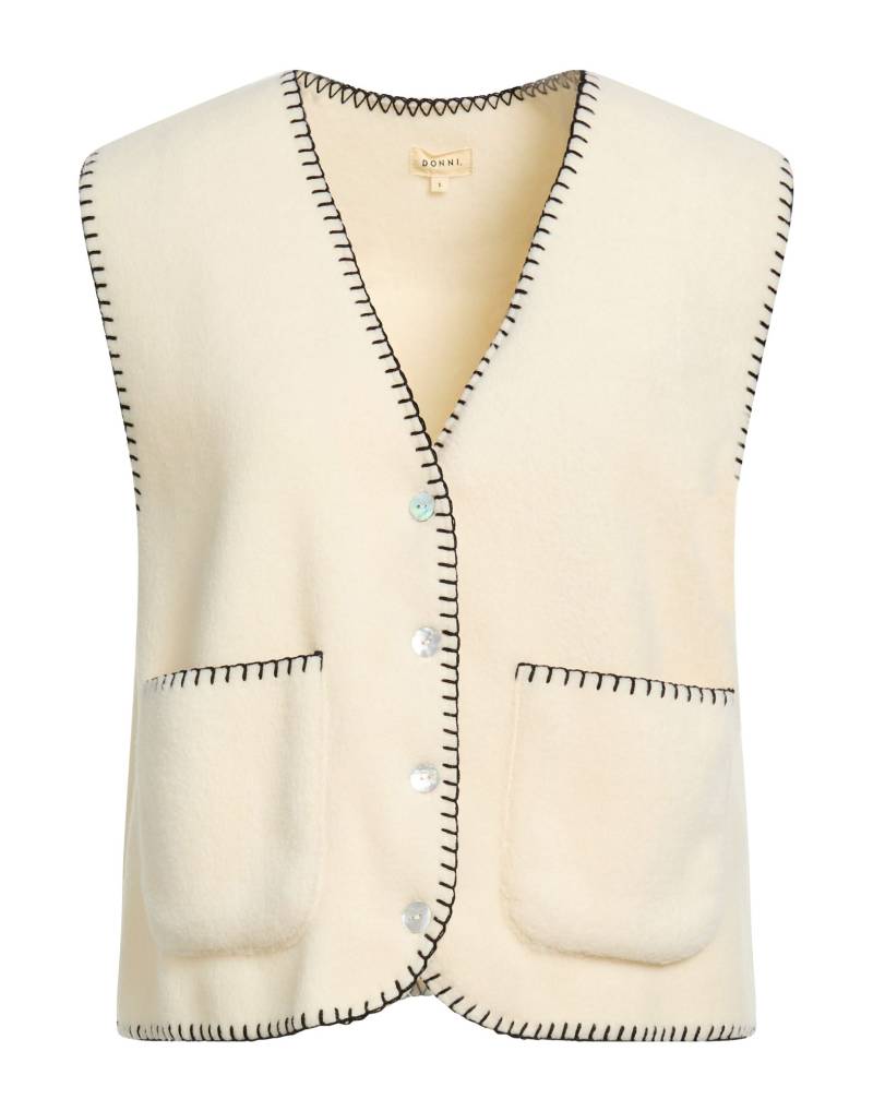 DONNI. Strickjacke Damen Cremeweiß von DONNI.