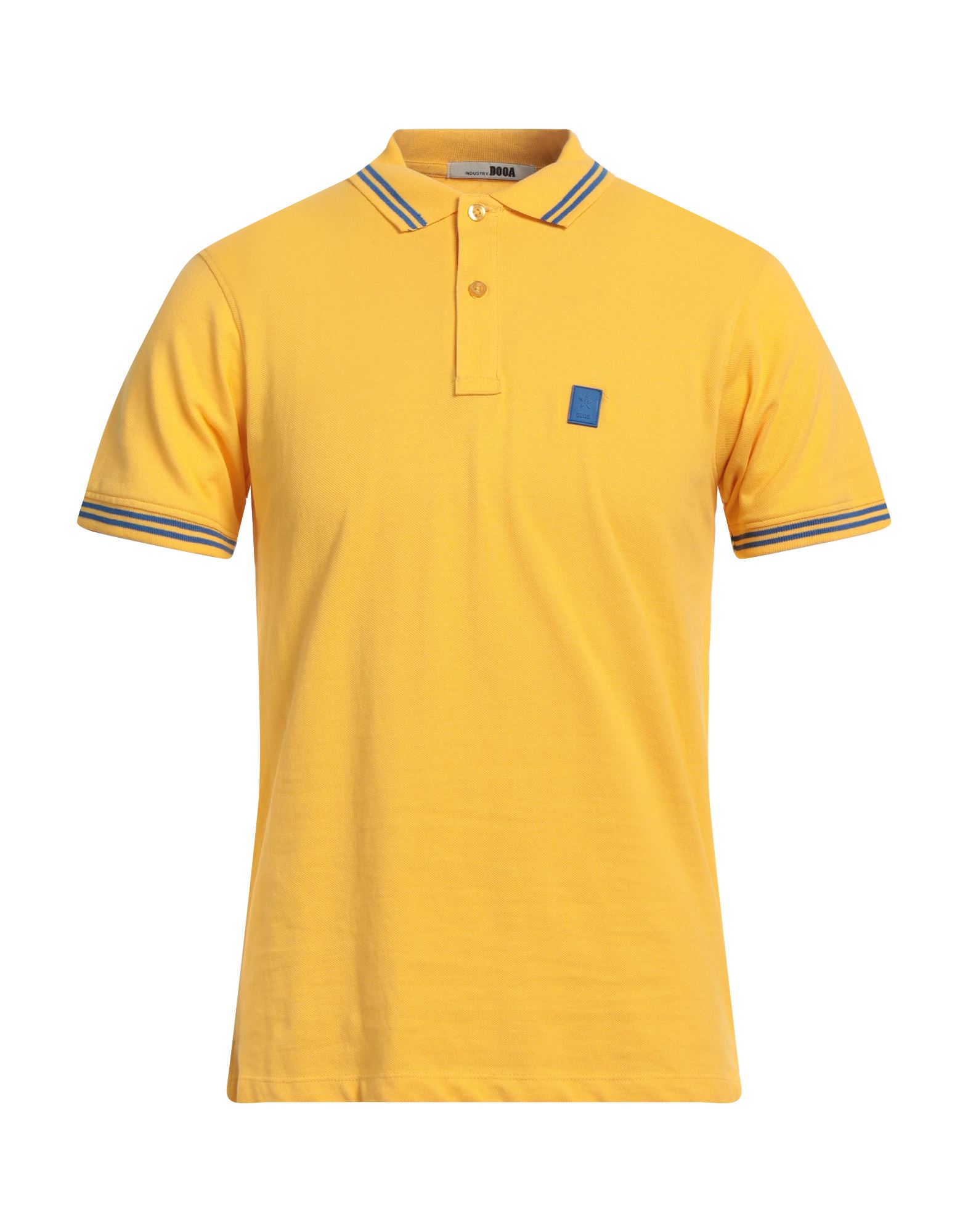 DOOA Poloshirt Herren Gelb von DOOA