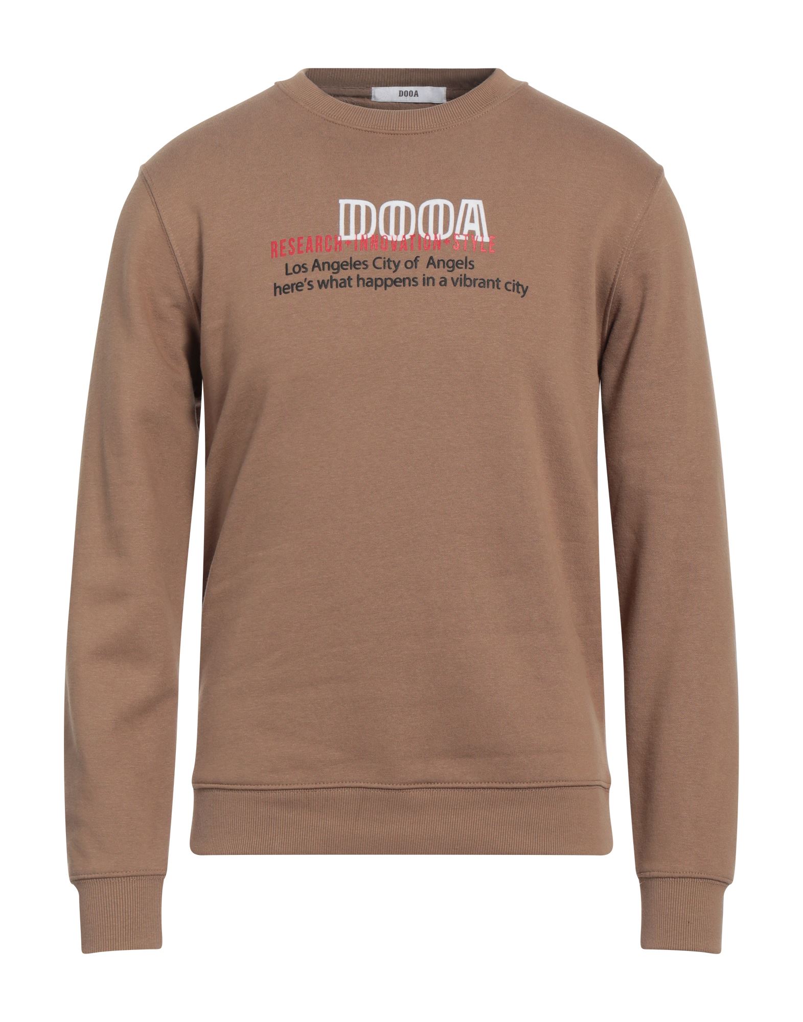 DOOA Sweatshirt Herren Braun von DOOA