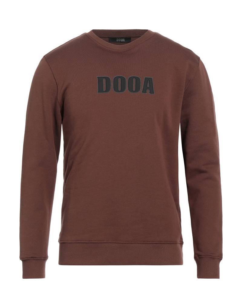 DOOA Sweatshirt Herren Schokobraun von DOOA