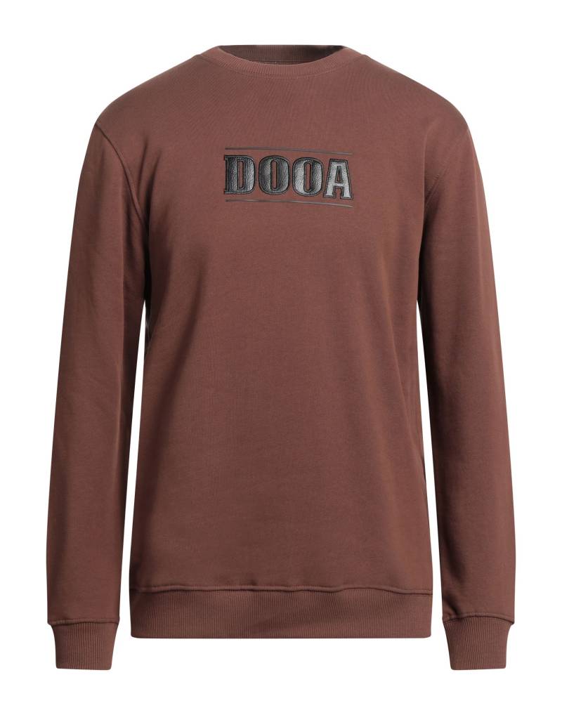 DOOA Sweatshirt Herren Schokobraun von DOOA