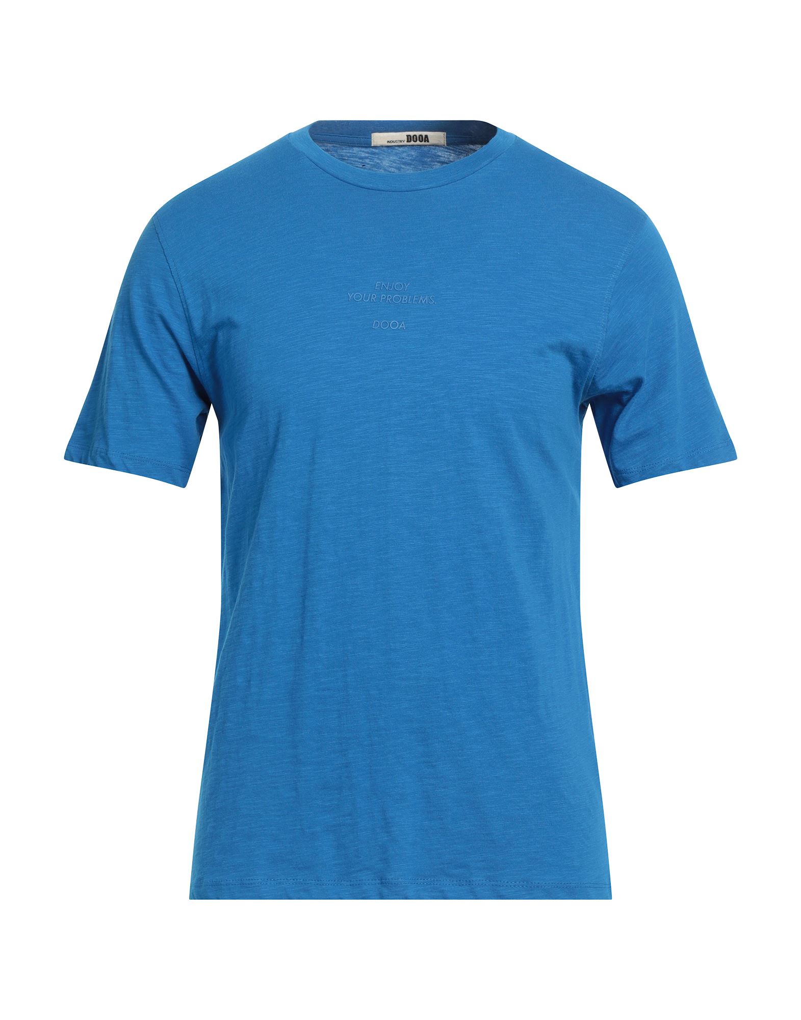 DOOA T-shirts Herren Azurblau von DOOA