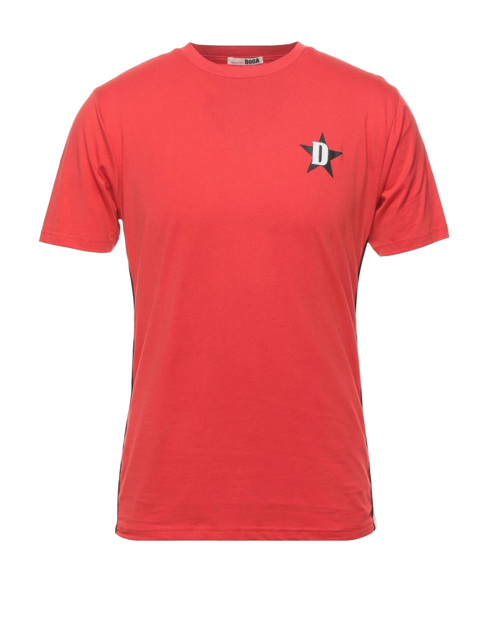 DOOA T-shirts Herren Rot von DOOA