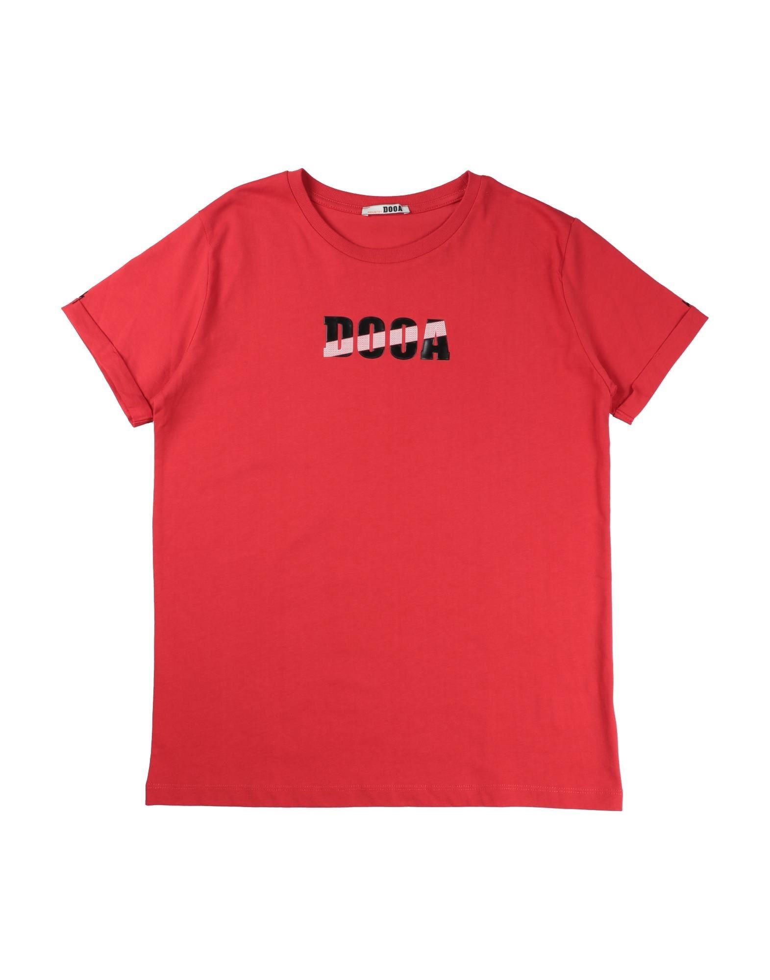 DOOA T-shirts Kinder Rot von DOOA