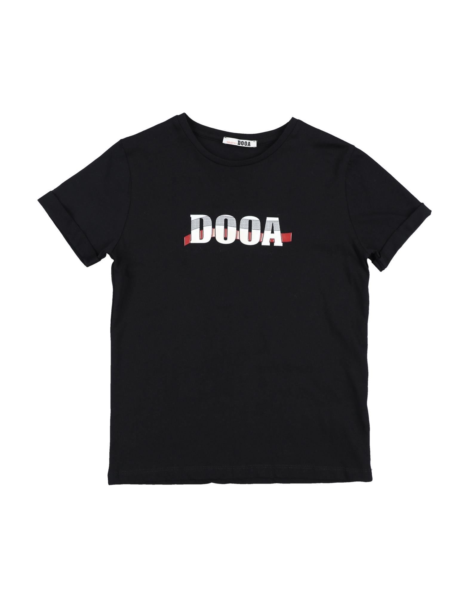 DOOA T-shirts Kinder Schwarz von DOOA