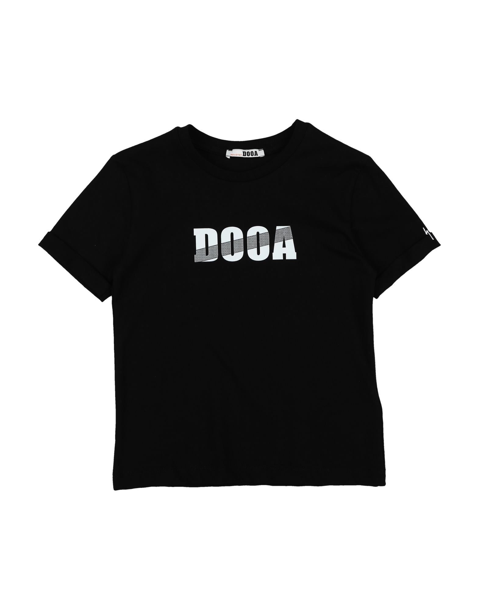 DOOA T-shirts Kinder Schwarz von DOOA