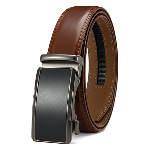 DOOPAI Automatik Ledergürtel Herren, Ratsche Gürtel, Breit 35mm, Größe Angepasst von DOOPAI