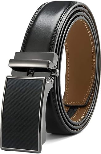 DOOPAI Automatik Ledergürtel Herren, Ratsche Gürtel, Breit 35mm, Größe Angepasst von DOOPAI