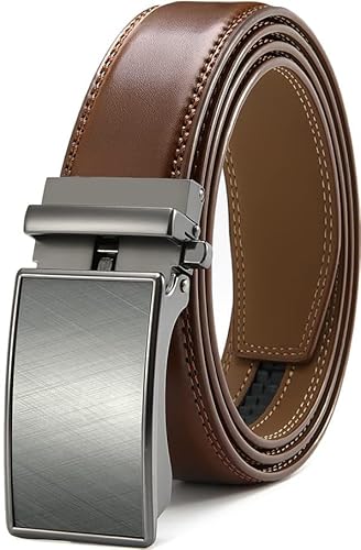 DOOPAI Automatik Ledergürtel Herren, Ratsche Gürtel, Breit 35mm, Größe Angepasst von DOOPAI