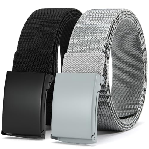 DOOPAI Gürtel Herren,Verstellbarer Nylon Arbeitsgürtel, Canvas Gürtel Stoffgürtel,Geeignet für Arbeit und Reisen von DOOPAI