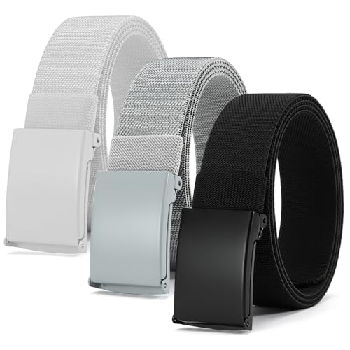 DOOPAI Gürtel Herren,Verstellbarer Nylon Arbeitsgürtel, Canvas Gürtel Stoffgürtel,Geeignet für Arbeit und Reisen von DOOPAI