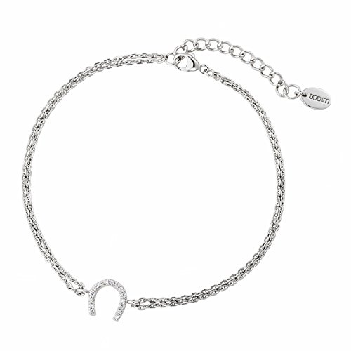 DOOSTI Damen Armband Hufeisen 925 Silber rhodiniert von DOOSTI