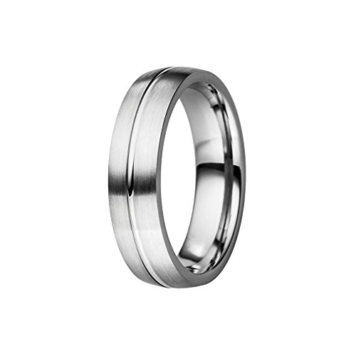 DOOSTI Partnerring/Trauring Moonlight Chirurgischer Edelstahl mit Gratis Gravur von DOOSTI