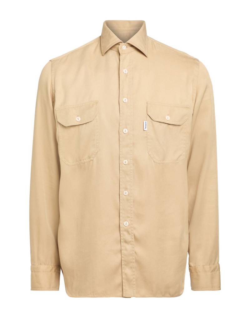 DOPPIAA Hemd Herren Kamel von DOPPIAA