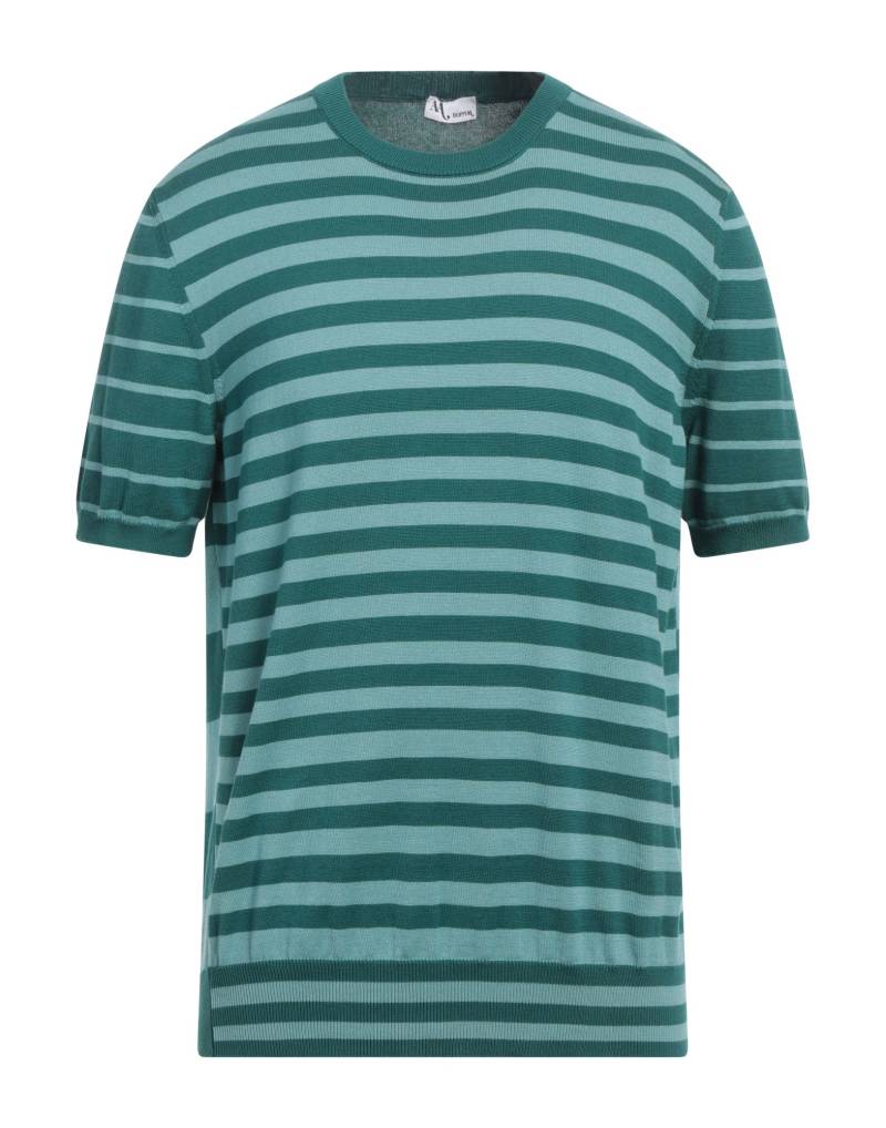 DOPPIAA Pullover Herren Smaragdgrün von DOPPIAA