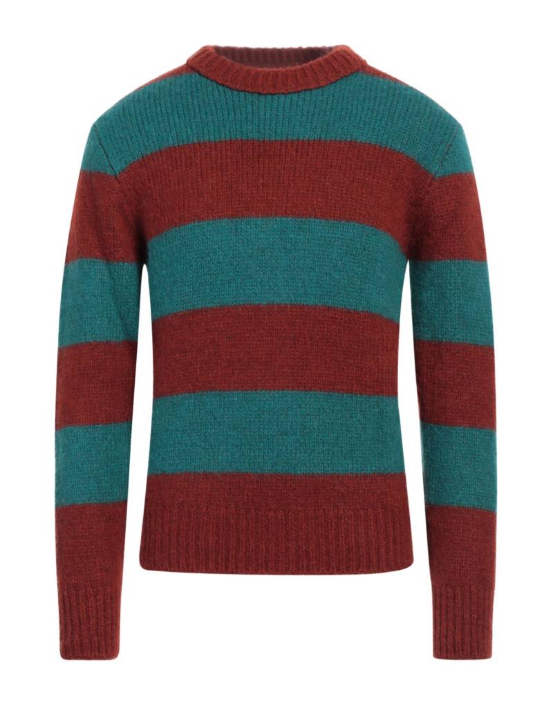 DOPPIAA Pullover Herren Ziegelrot von DOPPIAA