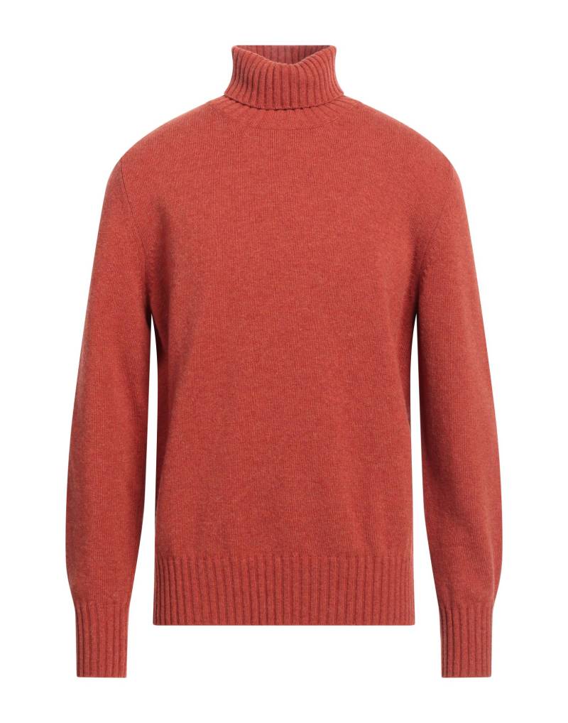 DOPPIAA Rollkragenpullover Herren Rostrot von DOPPIAA