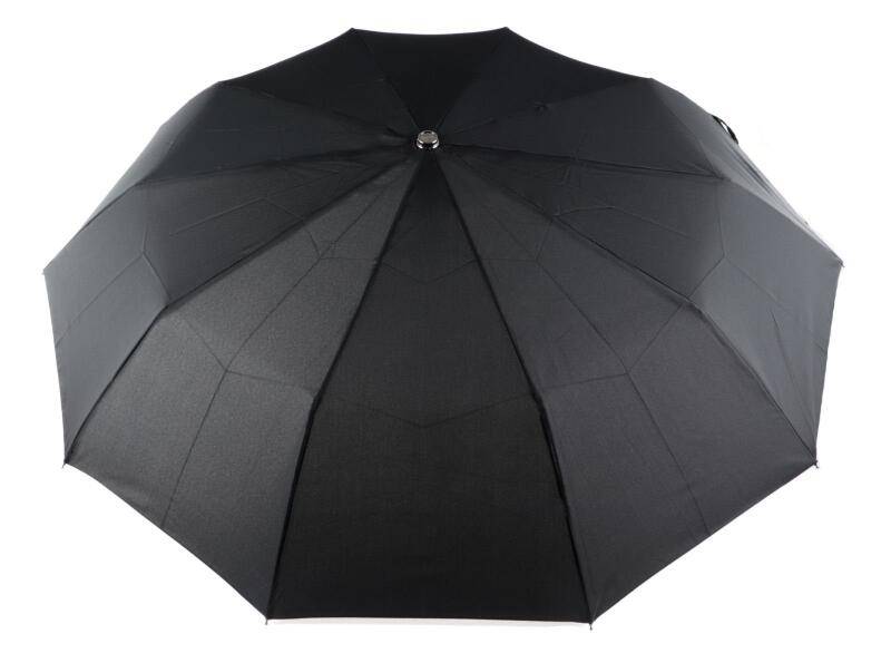 DOPPLER - Doppler Mini Strong duomatic mit Holzgriff und Fiberglas schwarz Schwarz von DOPPLER