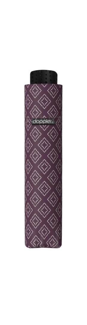 DOPPLER - Taschenschirm Fiber Havanna Calm Berry Dunkelrot von DOPPLER