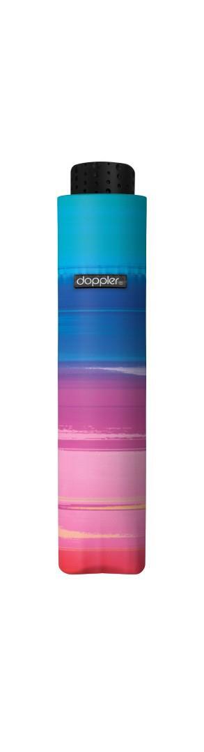DOPPLER - Taschenschirm Fiber Havanna Happy Pink Limited Multicolor von DOPPLER