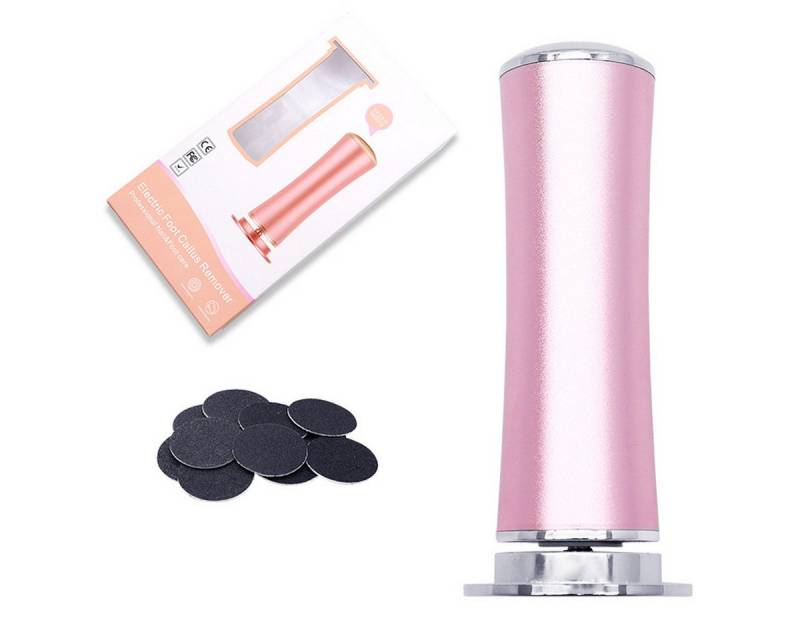 DOPWii Elektrischer Hornhautentferner Elektrischer Hornhautentferner für Füße mit 60 Schleifpapier, 1-tlg., aus Aluminium, stufenlose Drehzahlregelung, Pediküre Gerät von DOPWii