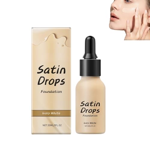 Satin Drops Makeup Liquid Foundation Full Coverage Liquid Foundation Light Long Lasting Makeup Brightens Skin Satin Drops Makeup Liquid Foundation Full Coverage Liquid Foundation Light Long Lasting Makeup Brightens Skin von DOPZNJWF