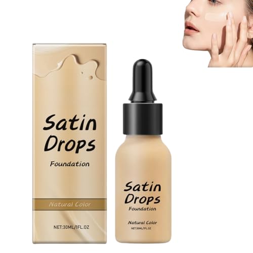 Satin Drops Makeup Liquid Foundation Full Coverage Liquid Foundation Light Long Lasting Makeup Brightens Skin Satin Drops Makeup Liquid Foundation Full Coverage Liquid Foundation Light Long Lasting Makeup Brightens Skin von DOPZNJWF