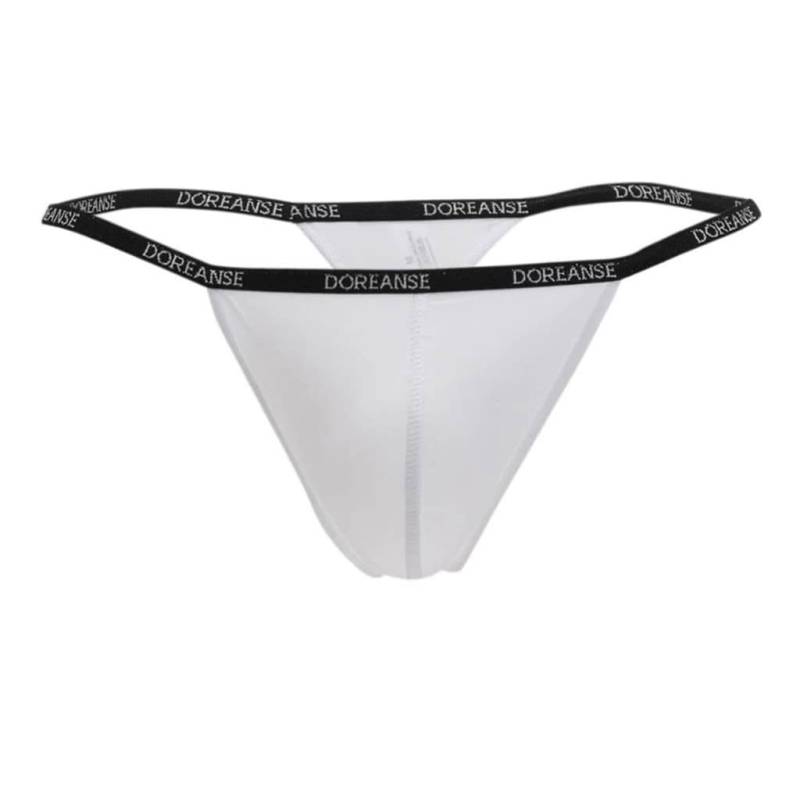 DOREANSE G-String Herren String 1390 mit Logoschriftzug am Wäschebung von DOREANSE