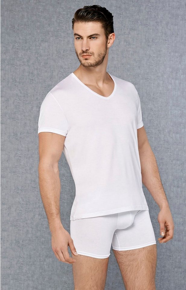 DOREANSE T-Shirt Herren Premium Basic Top Ultraweich Langlebig 2865 - 3 Farben von DOREANSE