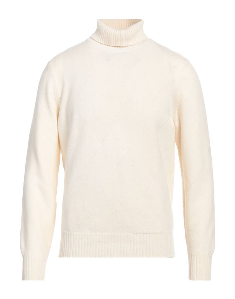 DORIANI Rollkragenpullover Herren Elfenbein von DORIANI