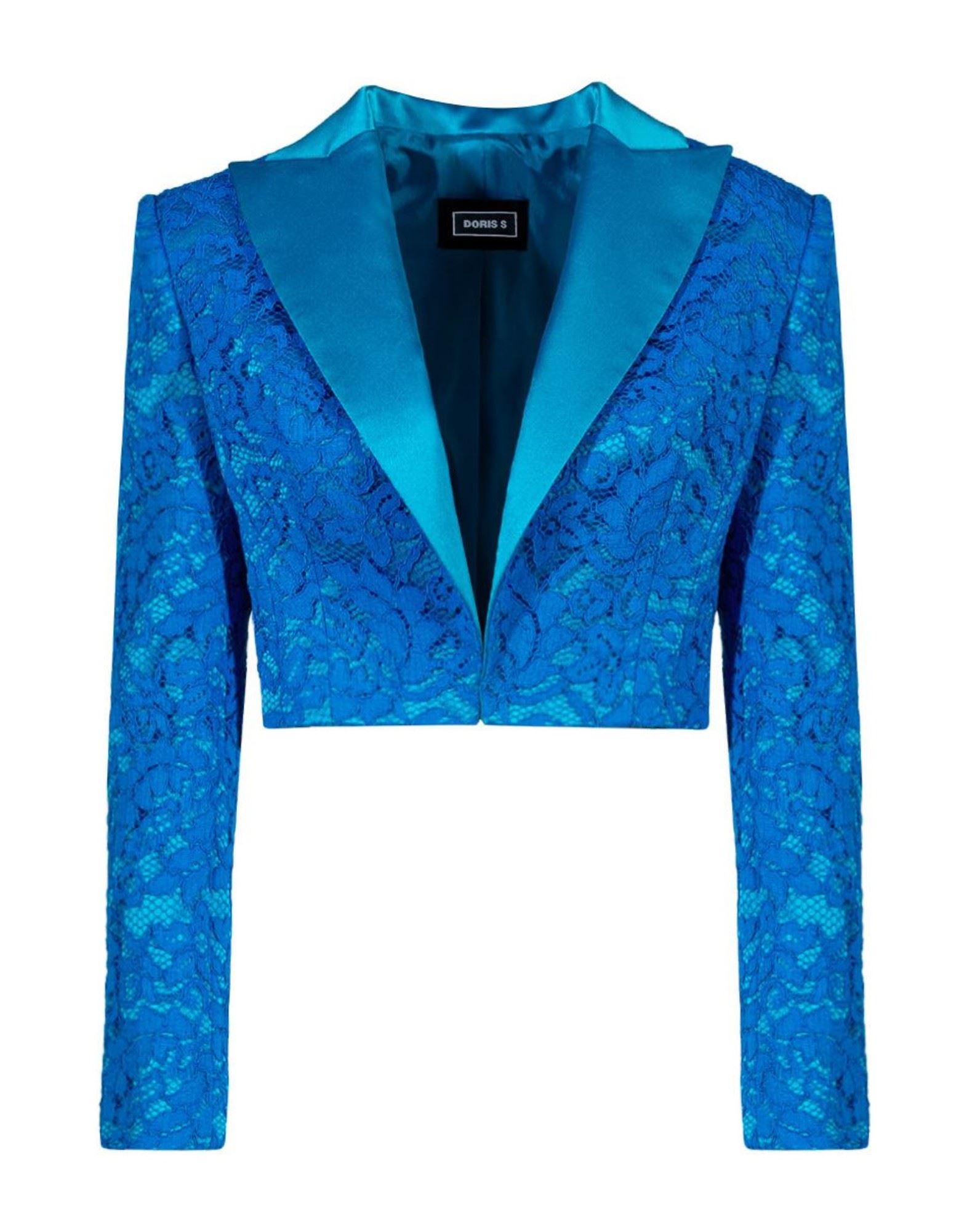 DORIS S Blazer Damen Azurblau von DORIS S