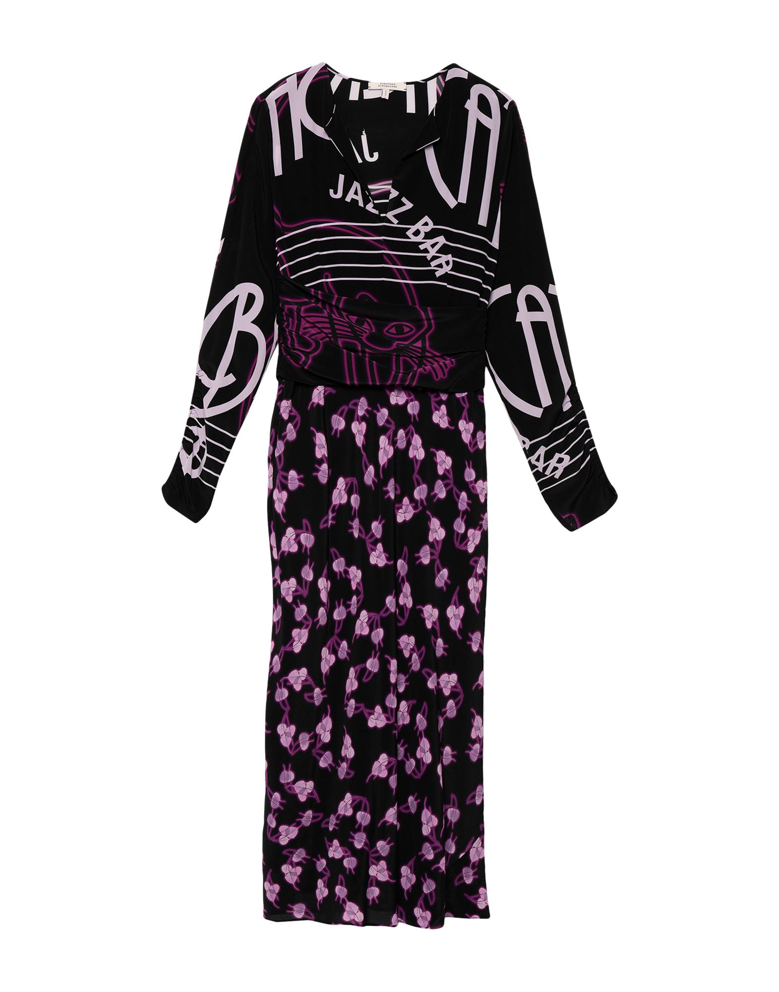 DOROTHEE SCHUMACHER Midi-kleid Damen Schwarz von DOROTHEE SCHUMACHER