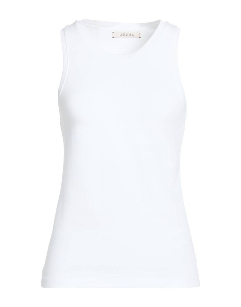 DOROTHEE SCHUMACHER Tank Top Damen Weiß von DOROTHEE SCHUMACHER