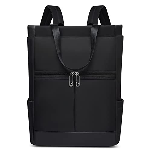 DORRISO Damen Rucksäcke Mode Handtasche Tagesrucksäcke Leicht Schultertaschen Reise Schulranzen Schulter Tasche Tourismus Camping Beiläufig Outdoor Rucksack Schwarz von DORRISO