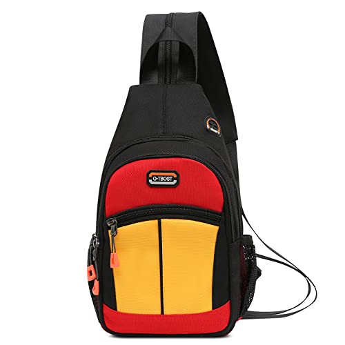 DORRISO Mode Damen Brusttasche Herren Rucksack Unisex Umhängetasche Reise Schultertasche Leichte Casual Urlaub Wandern Tragbar Schultertaschen Langlebig Kleine Kuriertaschen von DORRISO