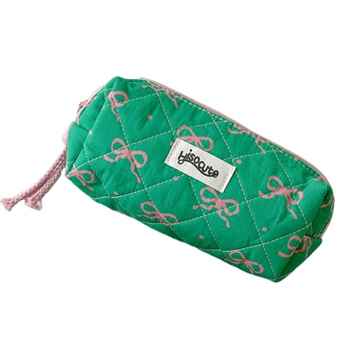 DOSERTY Federmäppchen, 19 x 8,6 x 7,6 cm, für Studenten, Mädchen, Frauen, großes Fassungsvermögen, Stifttasche, Reißverschluss, Stiftebeutel, Reise-Kosmetik-Aufbewahrungstasche, Organizer, grün DOSERTY Federmäppchen, 19 x 8,6 x 7,6 cm, für Studenten, Mädchen, Frauen, großes Fassungsvermögen, Stifttasche, Reißverschluss, Stiftebeutel, Reise-Kosmetik-Aufbewahrungstasche, Organizer, grün von DOSERTY
